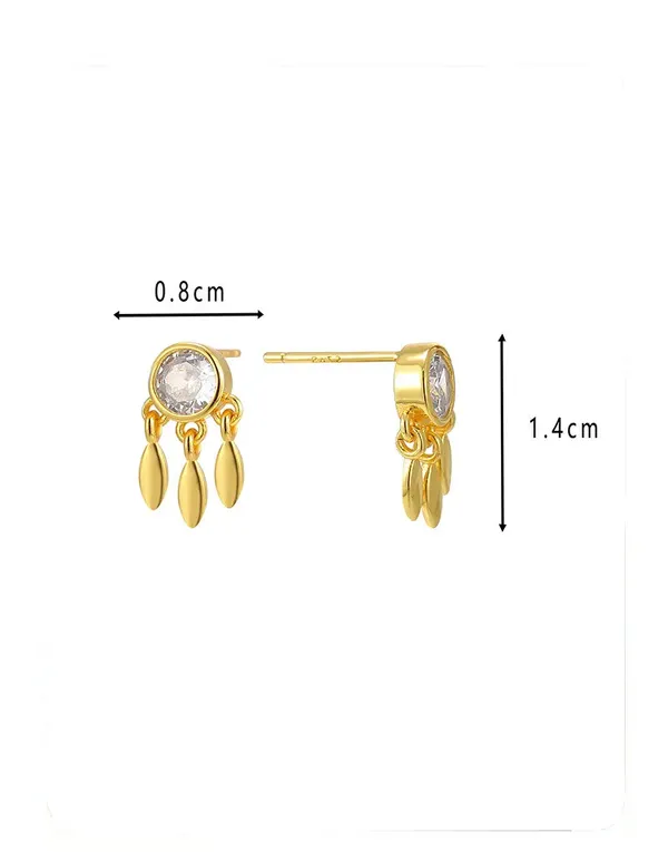 Gold_Chime_Stud_Earrings_For_Women